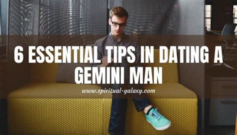 tips for dating gemini man